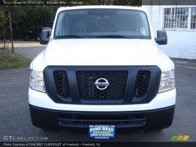 Blizzard White / Charcoal 2012 Nissan NV 2500 HD S