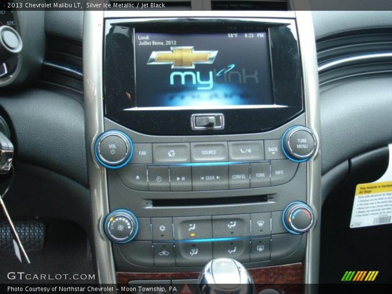 Silver Ice Metallic / Jet Black 2013 Chevrolet Malibu LT