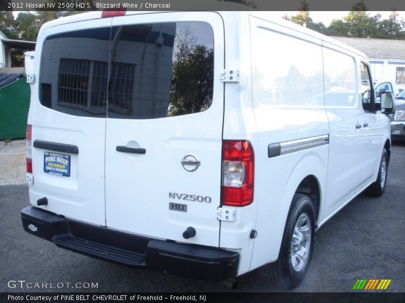Blizzard White / Charcoal 2012 Nissan NV 2500 HD S