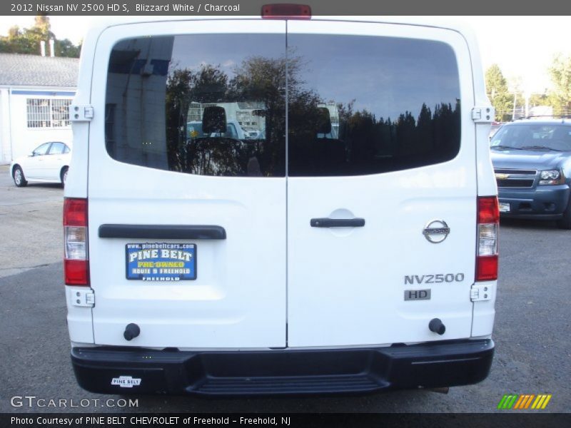 Blizzard White / Charcoal 2012 Nissan NV 2500 HD S