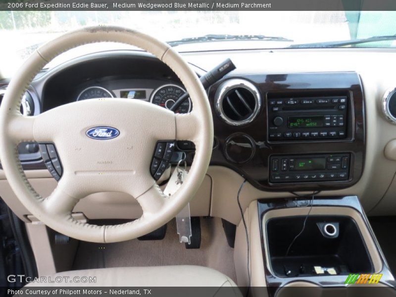 Medium Wedgewood Blue Metallic / Medium Parchment 2006 Ford Expedition Eddie Bauer