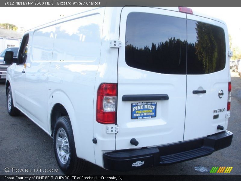 Blizzard White / Charcoal 2012 Nissan NV 2500 HD S