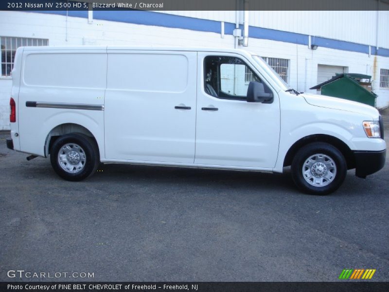 Blizzard White / Charcoal 2012 Nissan NV 2500 HD S