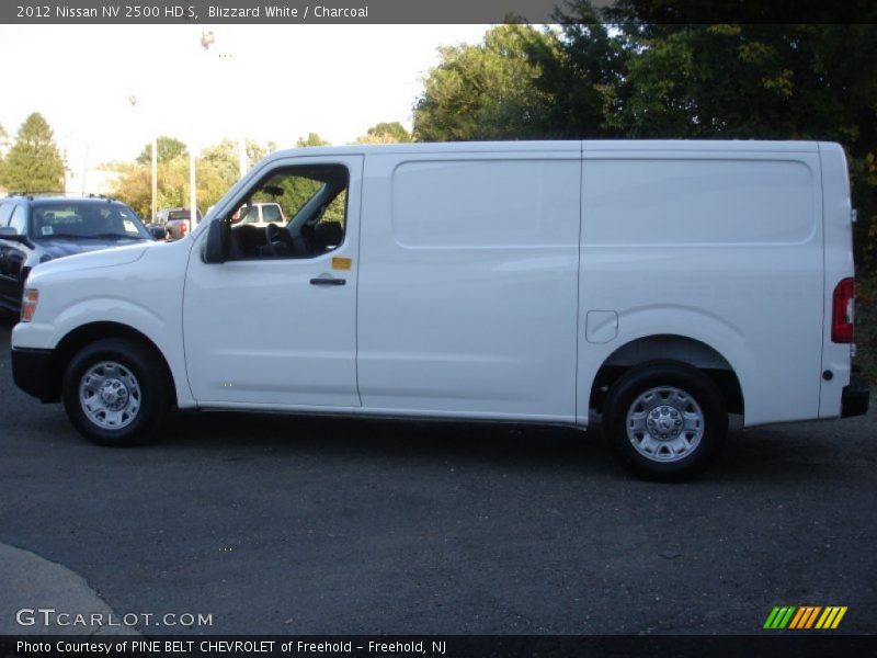Blizzard White / Charcoal 2012 Nissan NV 2500 HD S