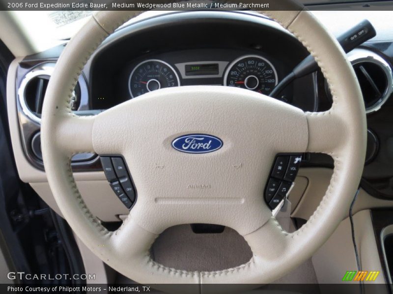 Medium Wedgewood Blue Metallic / Medium Parchment 2006 Ford Expedition Eddie Bauer