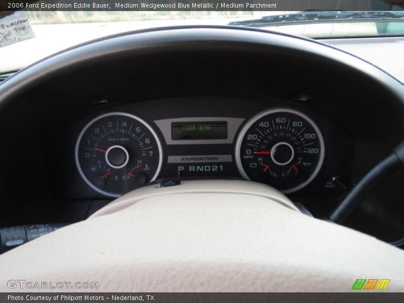 Medium Wedgewood Blue Metallic / Medium Parchment 2006 Ford Expedition Eddie Bauer