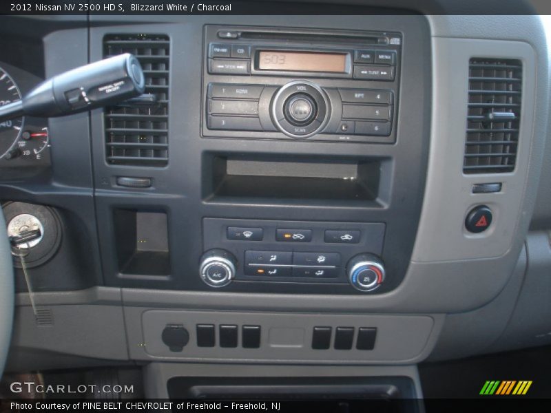 Blizzard White / Charcoal 2012 Nissan NV 2500 HD S