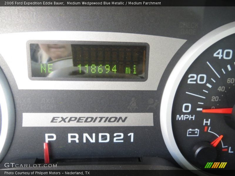 Medium Wedgewood Blue Metallic / Medium Parchment 2006 Ford Expedition Eddie Bauer