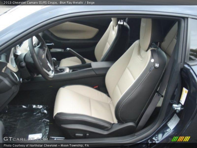 Front Seat of 2013 Camaro SS/RS Coupe