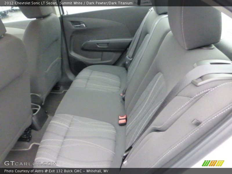 Summit White / Dark Pewter/Dark Titanium 2012 Chevrolet Sonic LT Sedan
