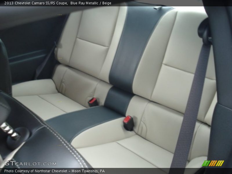 Rear Seat of 2013 Camaro SS/RS Coupe