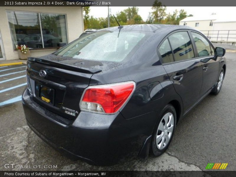 Dark Gray Metallic / Black 2013 Subaru Impreza 2.0i 4 Door