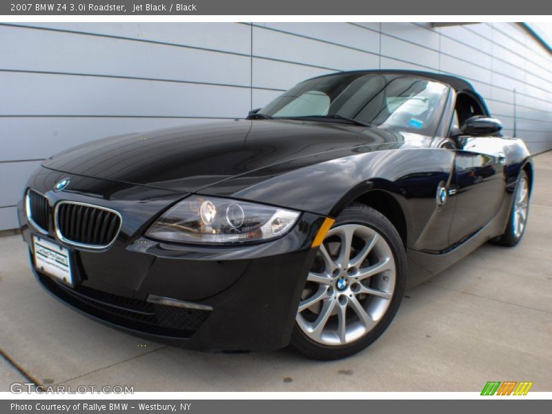 Jet Black / Black 2007 BMW Z4 3.0i Roadster