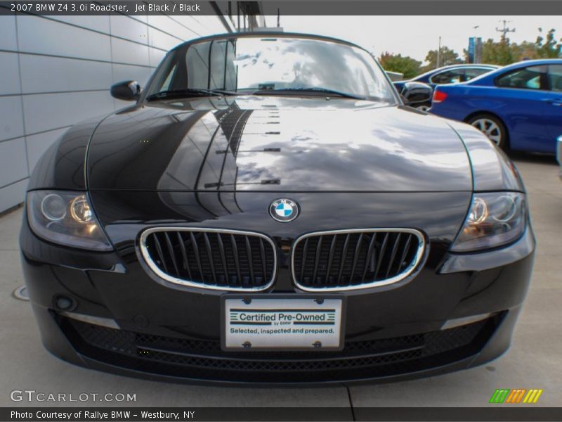 Jet Black / Black 2007 BMW Z4 3.0i Roadster