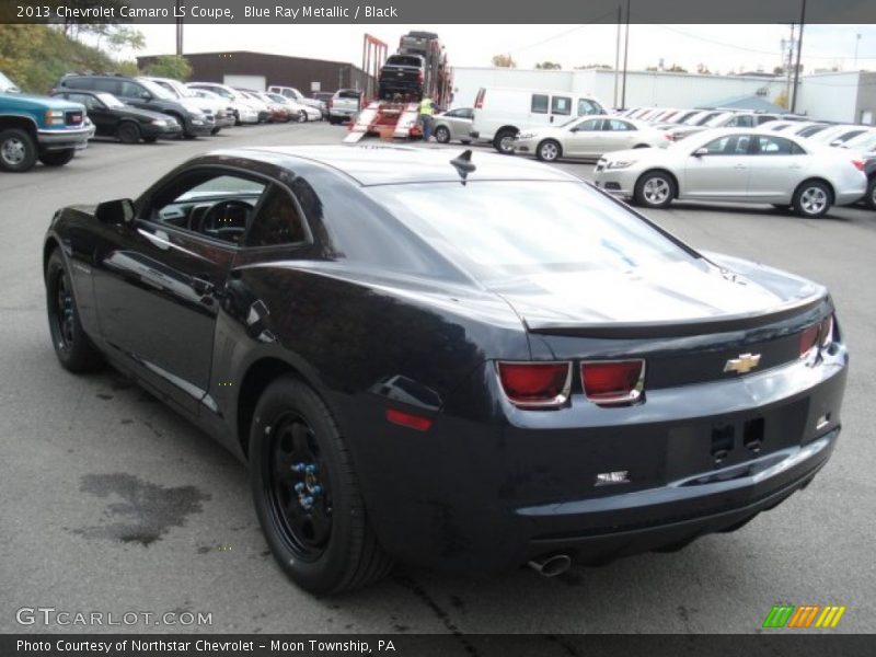Blue Ray Metallic / Black 2013 Chevrolet Camaro LS Coupe
