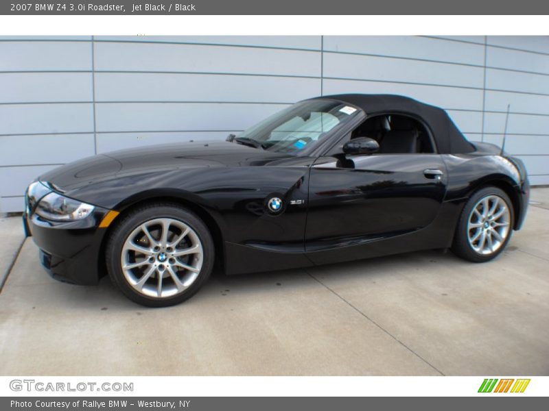 Jet Black / Black 2007 BMW Z4 3.0i Roadster