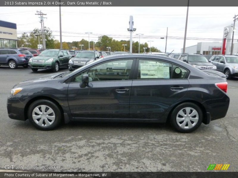 Dark Gray Metallic / Black 2013 Subaru Impreza 2.0i 4 Door