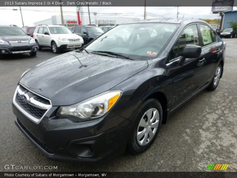 Dark Gray Metallic / Black 2013 Subaru Impreza 2.0i 4 Door