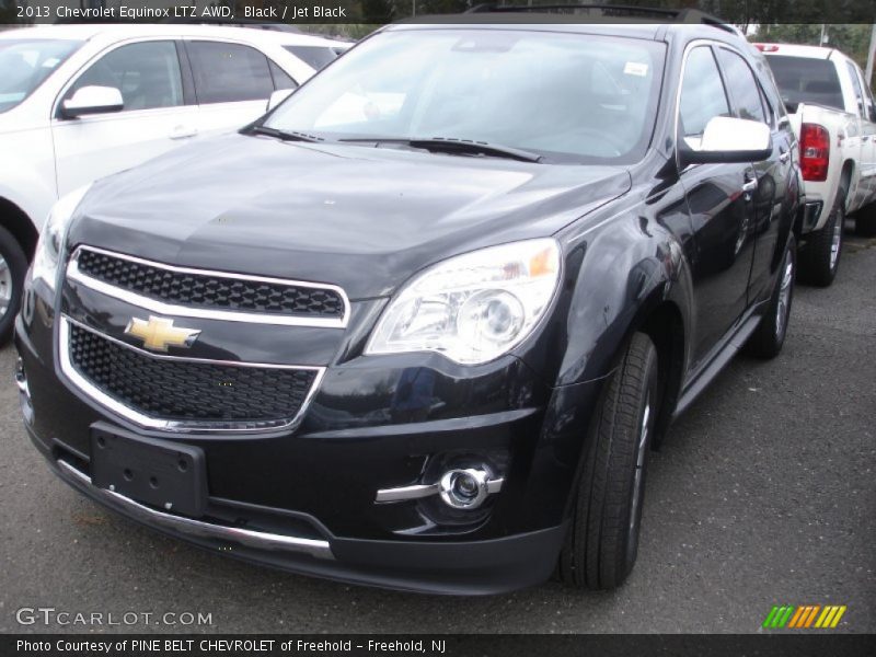 Black / Jet Black 2013 Chevrolet Equinox LTZ AWD