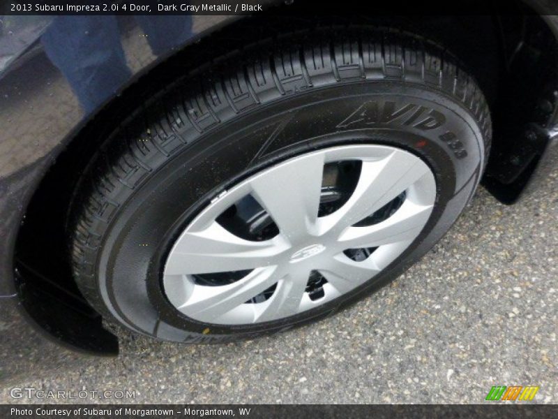Dark Gray Metallic / Black 2013 Subaru Impreza 2.0i 4 Door