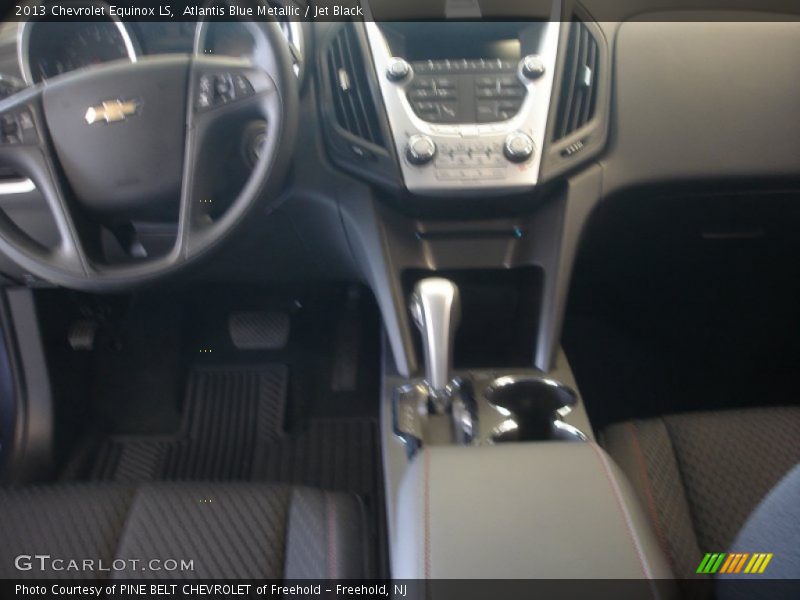 Atlantis Blue Metallic / Jet Black 2013 Chevrolet Equinox LS