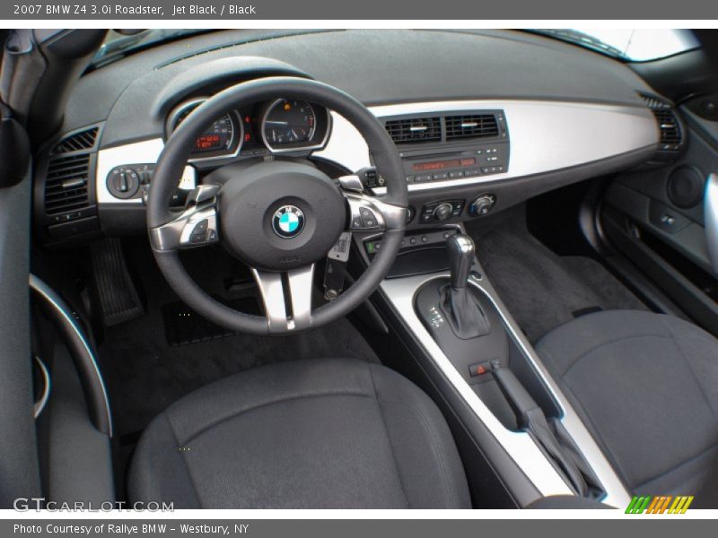 Jet Black / Black 2007 BMW Z4 3.0i Roadster