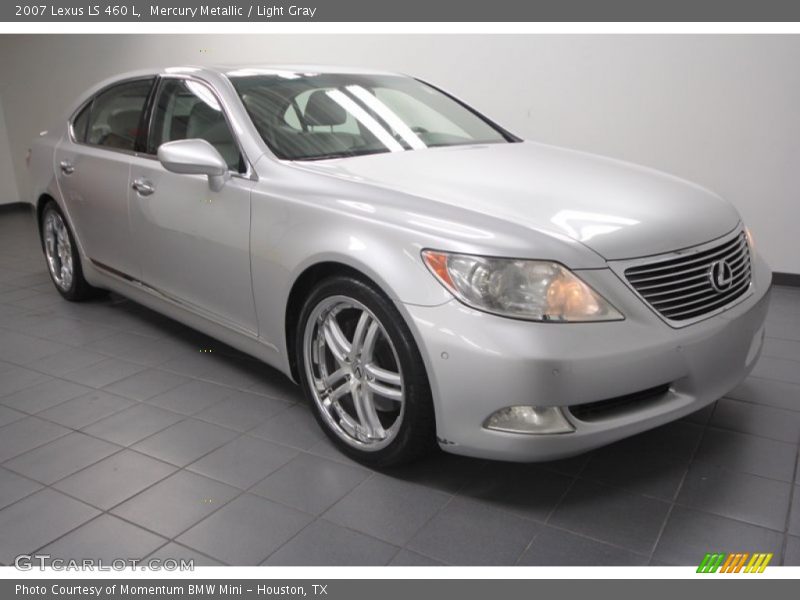 Mercury Metallic / Light Gray 2007 Lexus LS 460 L