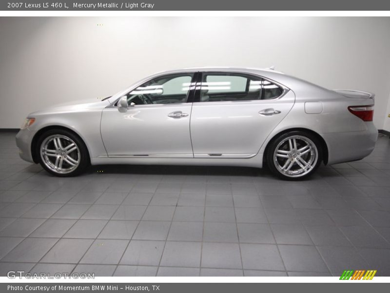 Mercury Metallic / Light Gray 2007 Lexus LS 460 L