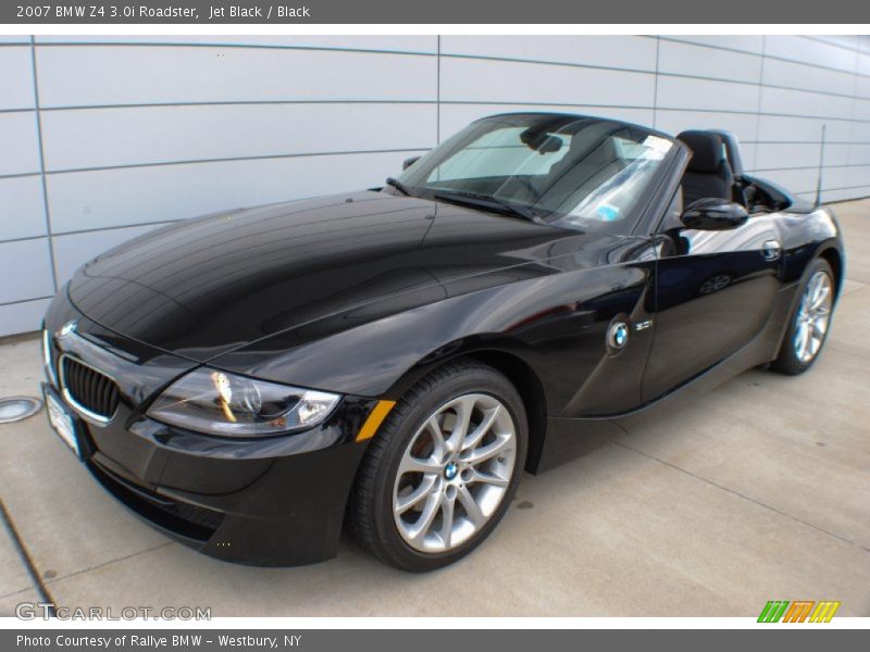 Jet Black / Black 2007 BMW Z4 3.0i Roadster