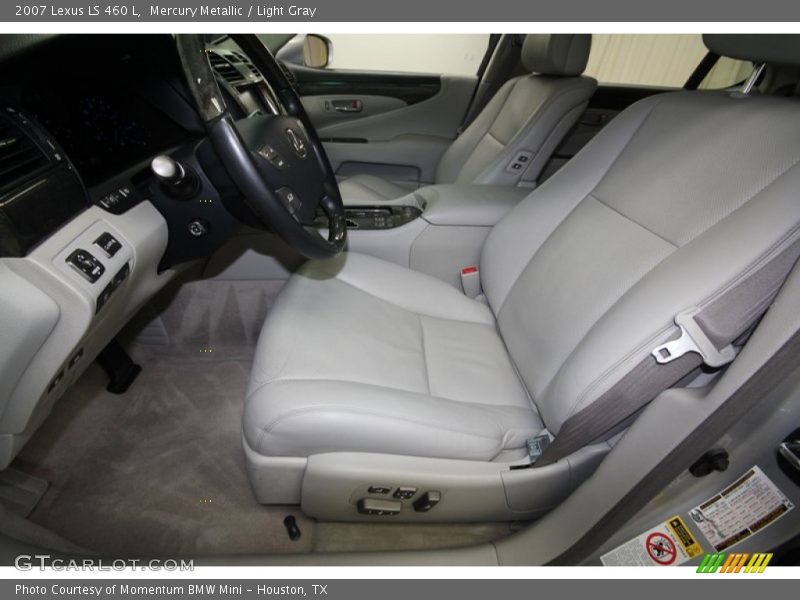 Mercury Metallic / Light Gray 2007 Lexus LS 460 L