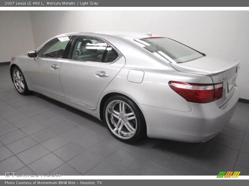 Mercury Metallic / Light Gray 2007 Lexus LS 460 L