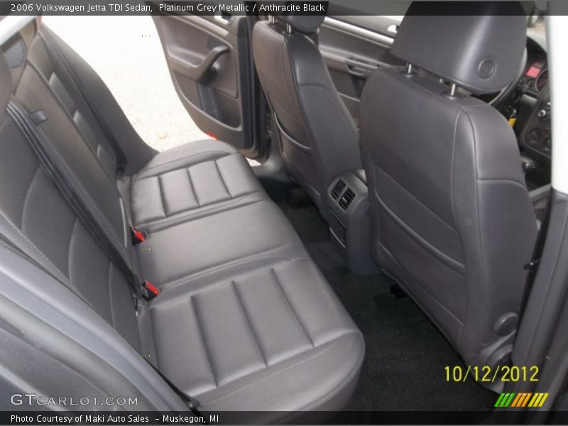 Platinum Grey Metallic / Anthracite Black 2006 Volkswagen Jetta TDI Sedan