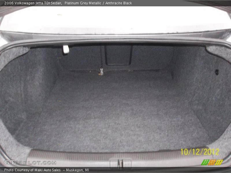 Platinum Grey Metallic / Anthracite Black 2006 Volkswagen Jetta TDI Sedan