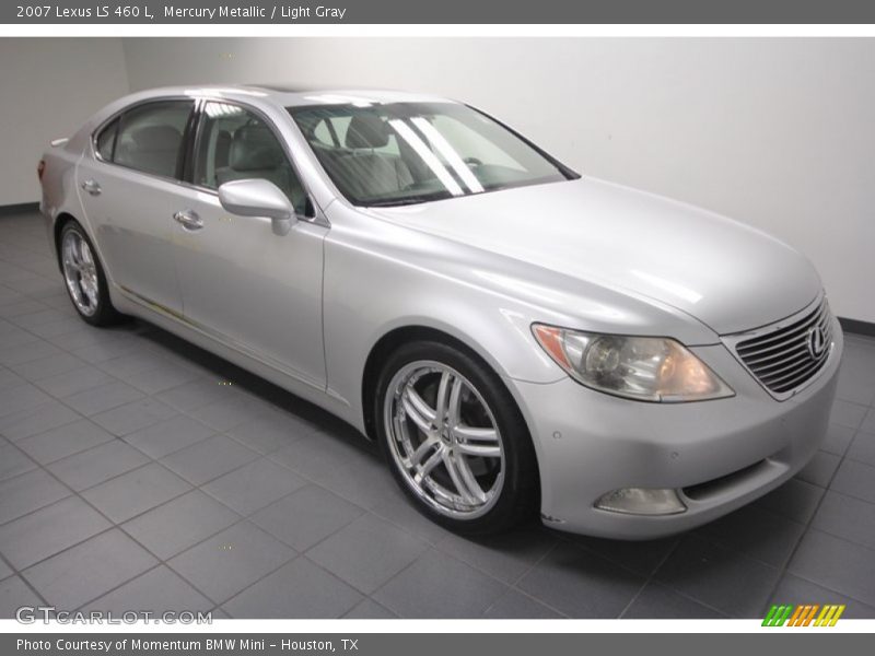 Mercury Metallic / Light Gray 2007 Lexus LS 460 L