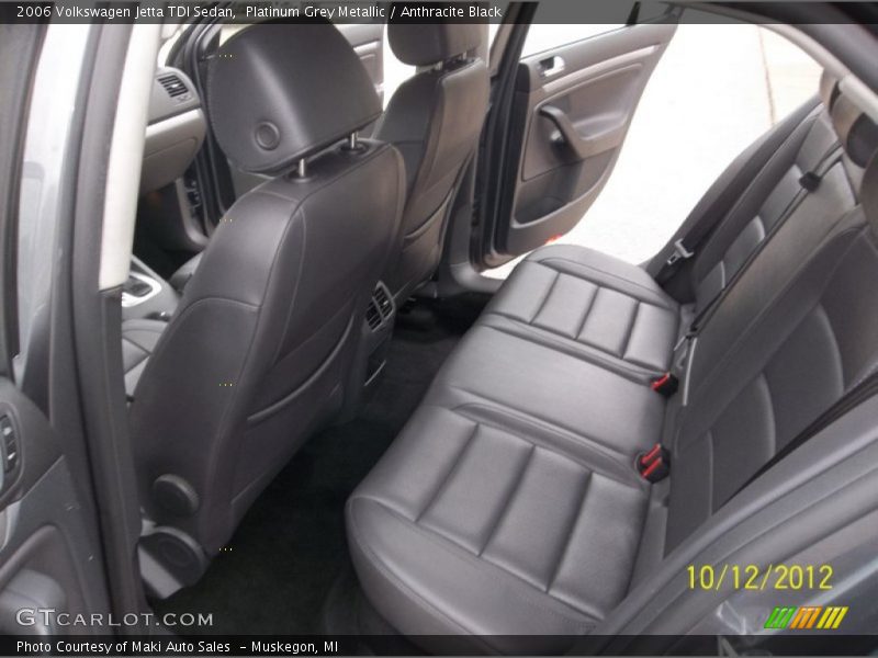 Platinum Grey Metallic / Anthracite Black 2006 Volkswagen Jetta TDI Sedan