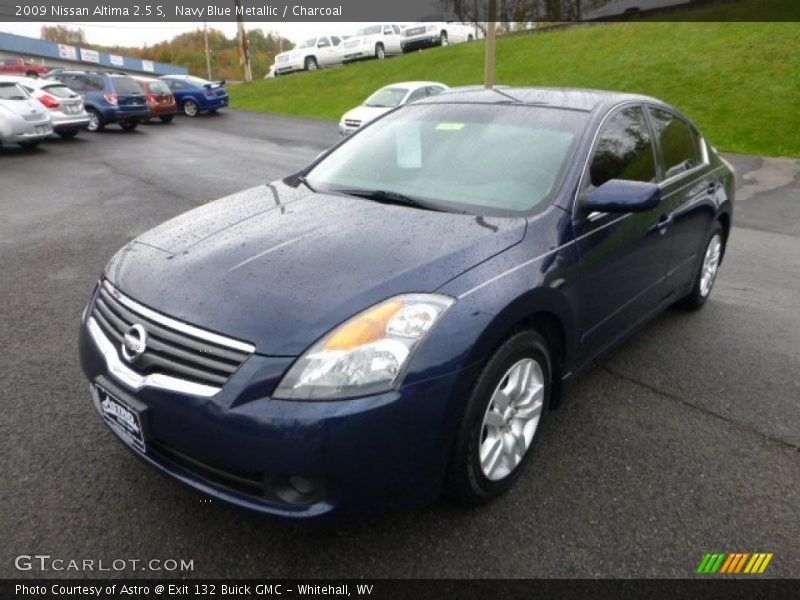 Navy Blue Metallic / Charcoal 2009 Nissan Altima 2.5 S