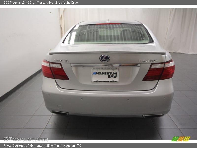 Mercury Metallic / Light Gray 2007 Lexus LS 460 L