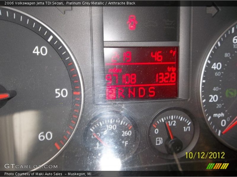 Platinum Grey Metallic / Anthracite Black 2006 Volkswagen Jetta TDI Sedan