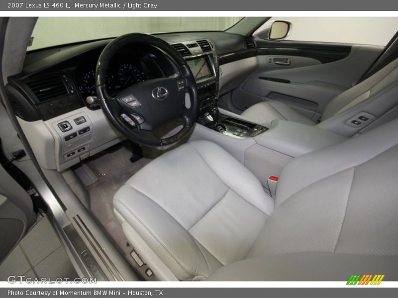 Mercury Metallic / Light Gray 2007 Lexus LS 460 L