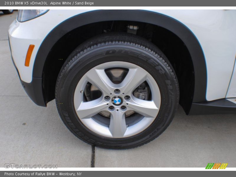 Alpine White / Sand Beige 2010 BMW X5 xDrive30i