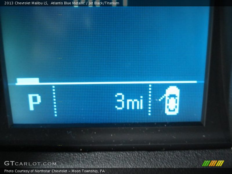 Atlantis Blue Metallic / Jet Black/Titanium 2013 Chevrolet Malibu LS
