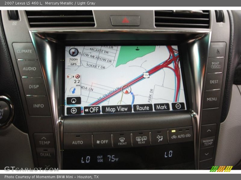 Mercury Metallic / Light Gray 2007 Lexus LS 460 L