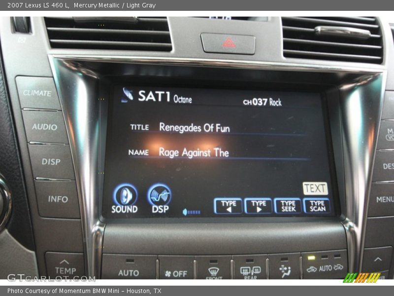 Mercury Metallic / Light Gray 2007 Lexus LS 460 L