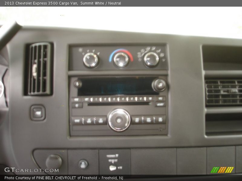 Summit White / Neutral 2013 Chevrolet Express 3500 Cargo Van