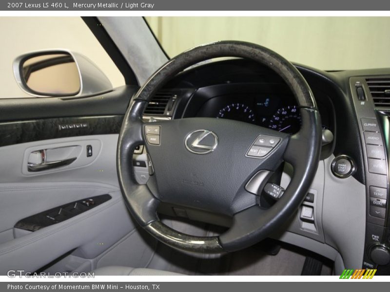 Mercury Metallic / Light Gray 2007 Lexus LS 460 L