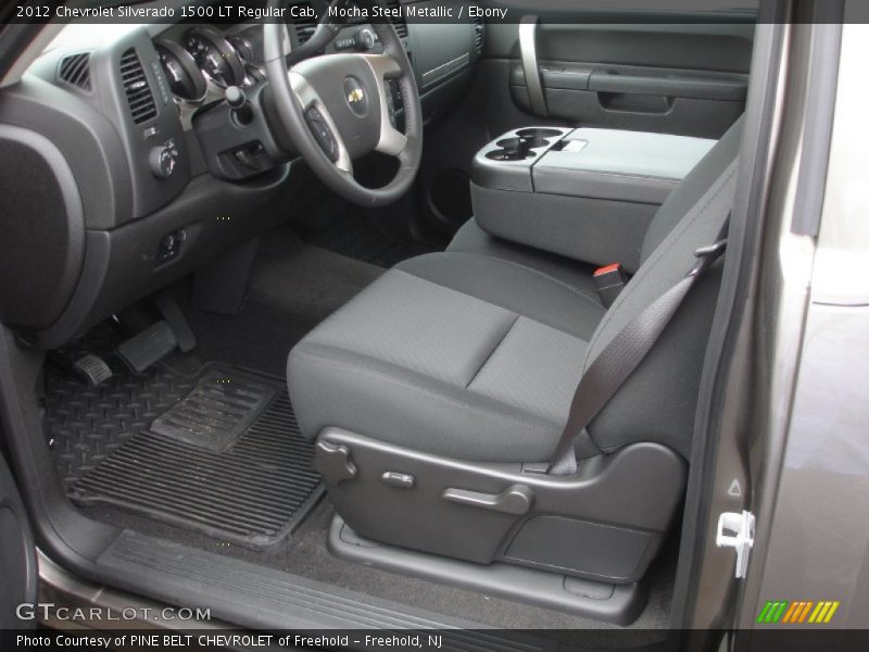 Mocha Steel Metallic / Ebony 2012 Chevrolet Silverado 1500 LT Regular Cab