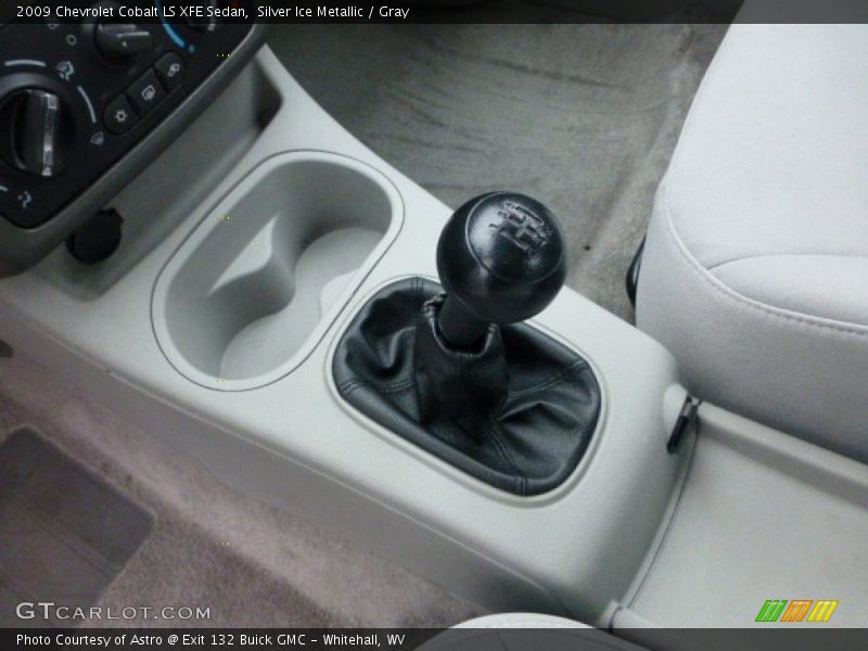 Silver Ice Metallic / Gray 2009 Chevrolet Cobalt LS XFE Sedan