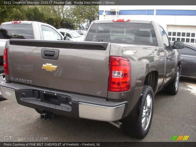 Mocha Steel Metallic / Ebony 2012 Chevrolet Silverado 1500 LT Regular Cab
