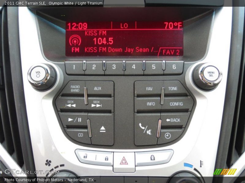 Olympic White / Light Titanium 2011 GMC Terrain SLE