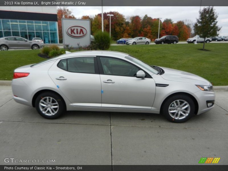 Bright Silver Metallic / Gray 2013 Kia Optima LX